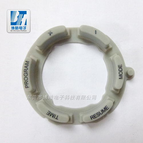 防水設備硅膠按鍵 黑粒導電硅膠按鍵博皓為您生產(chǎn)加工