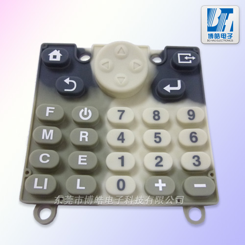 提供優(yōu)質(zhì)機(jī)器設(shè)備控制硅膠按鍵來(lái)圖來(lái)樣定制